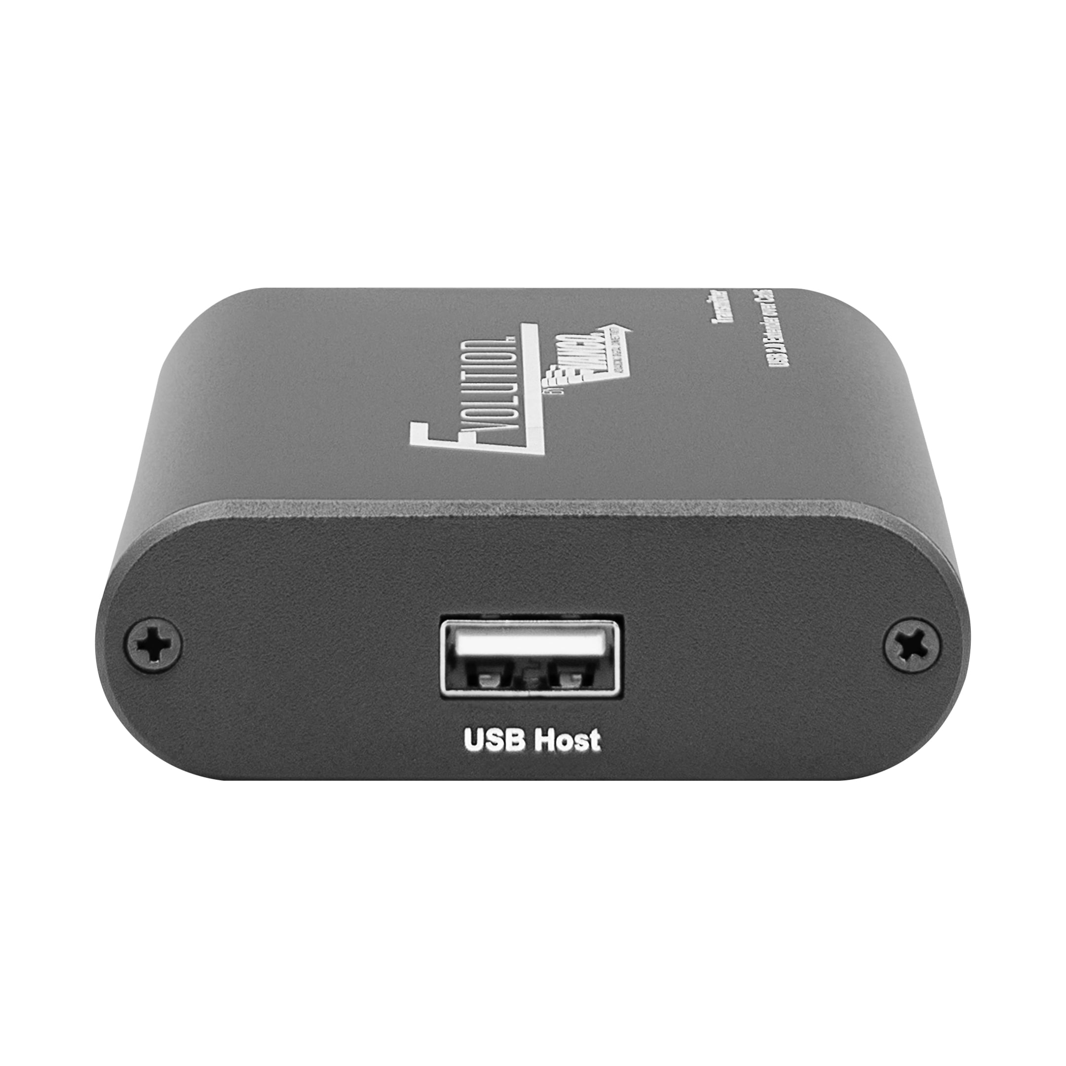 EVEXUSB2-TX-front-straight Usb 2.0 Extender Over Cat5e/6 Cable - TX Front Straight