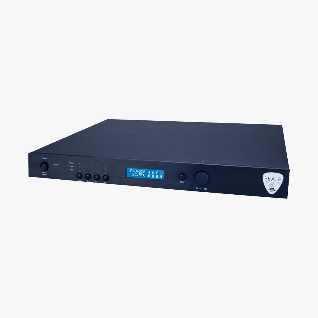 Thumbnail of the Beale Street Audio by Vanco BAV4250 1000W, 4 Channel Amplifier