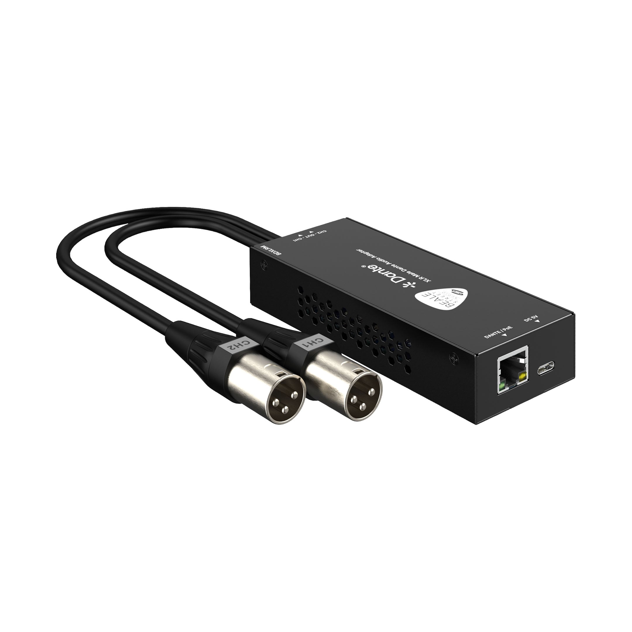 Xlr Male Dante Audio Adapter