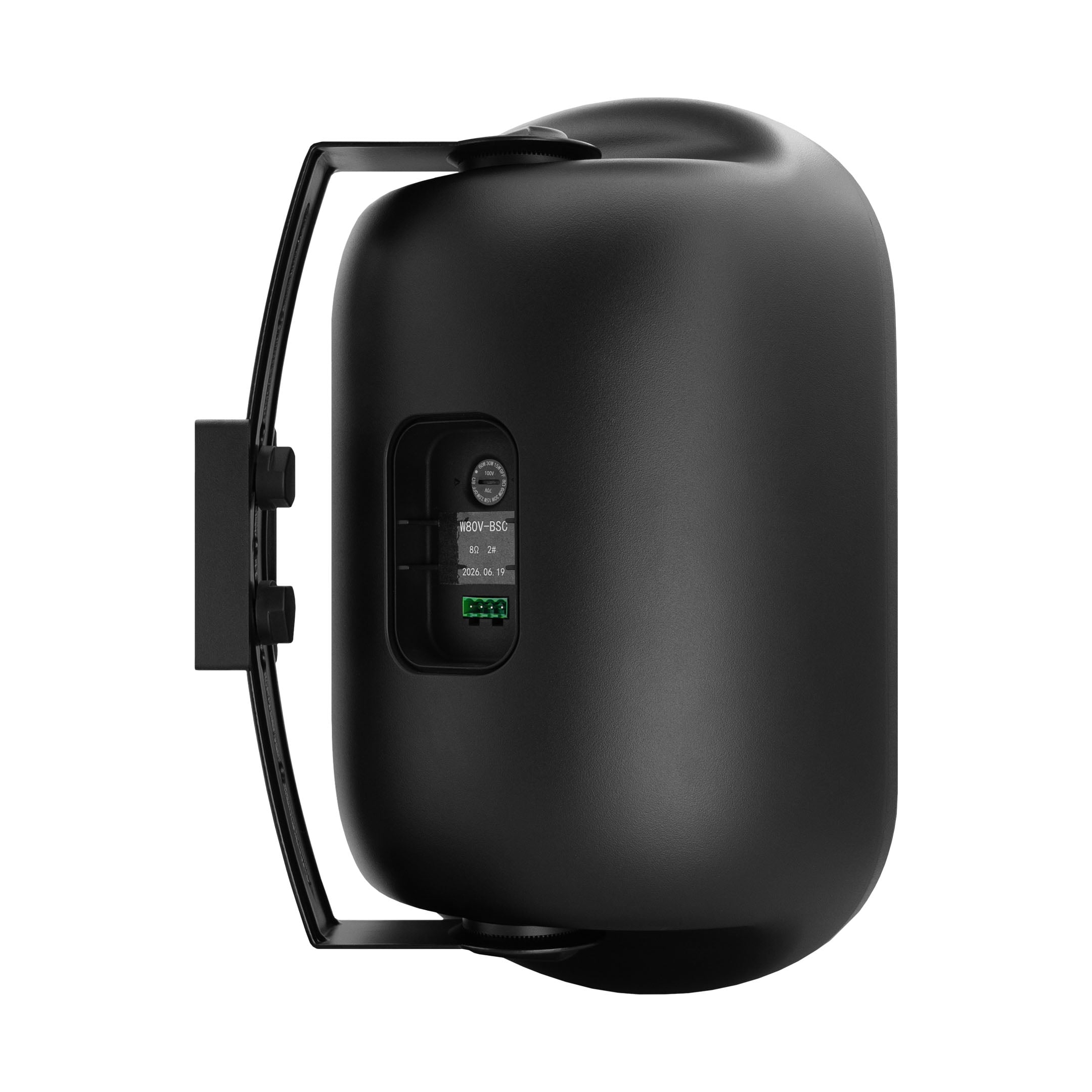 W80V-BSC-back-angle-vertical 8” On Wall Indoor/outdoor 70/100v Speaker