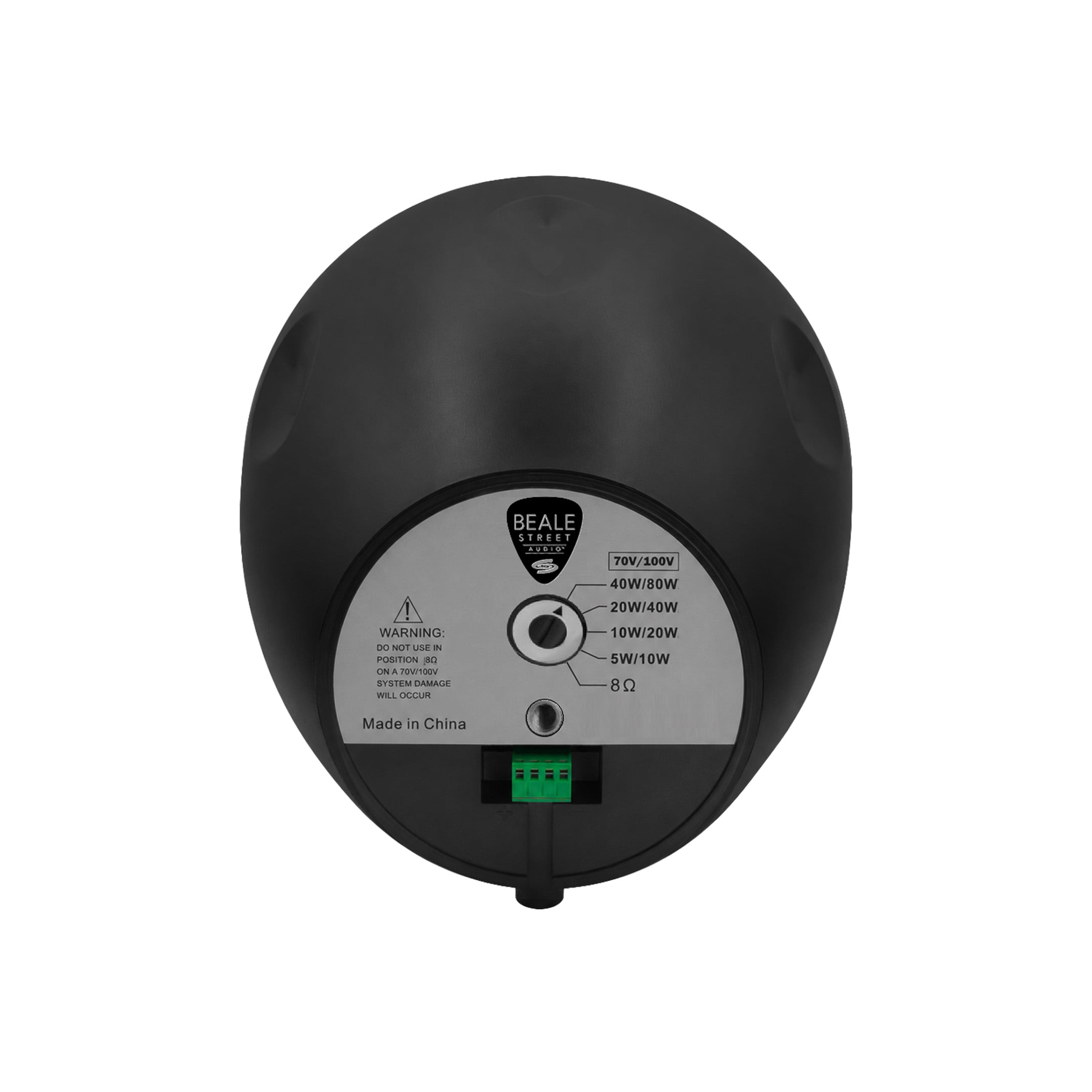 WP8V-BSC-back-straight 8" On Wall/pendant Speaker